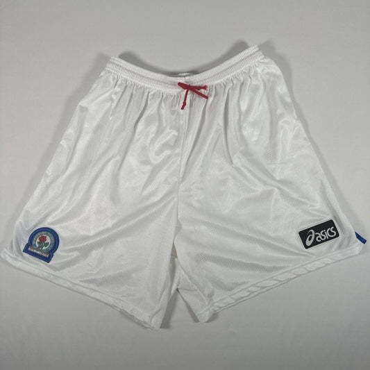 Blackburn Rovers 1994/1995/1996 Home Football Shorts Men’s 36 - Football Shirt Kingdom