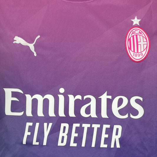 AC Milan 2023/2024 Third Football Shirt  Large - Football Shirt Kingdom