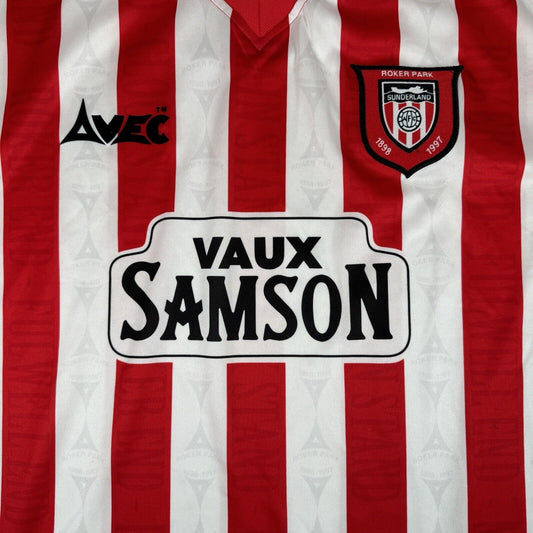 Sunderland 1996/1997 Home Football Shirt  Men’s XXL - Football Shirt Kingdom