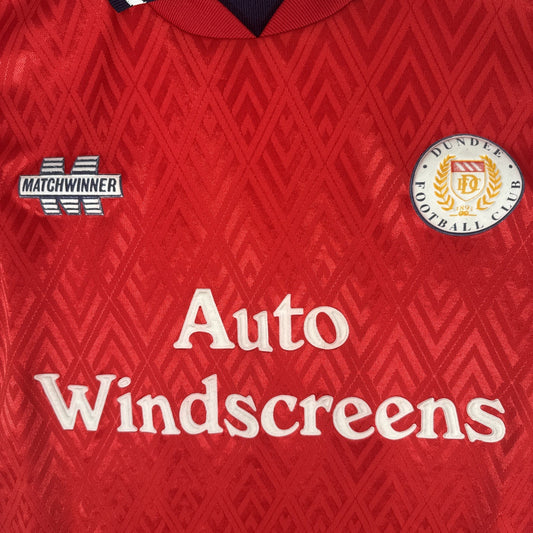 dundee fc 1995 1996 away football shirt men s small1