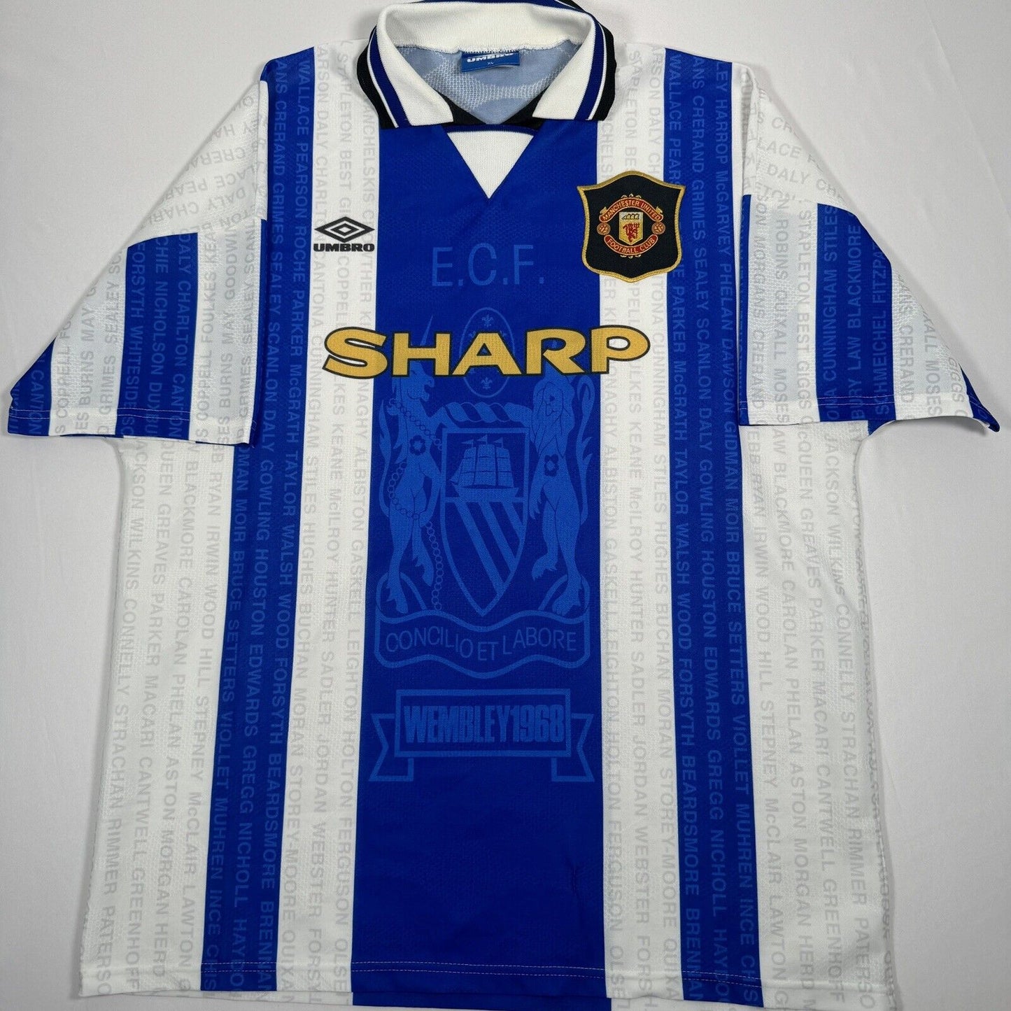 Manchester United 1994/1995/1996 Third Football Shirt  XL