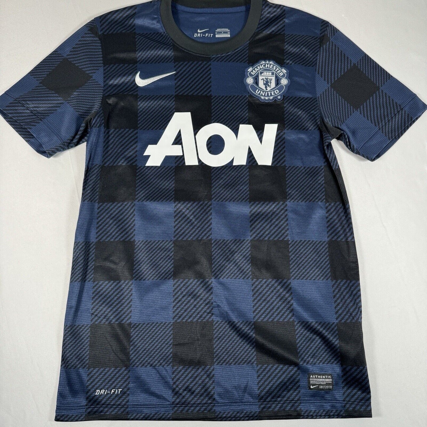 v persie 20 manchester united 2013 2014 away football shirt small4