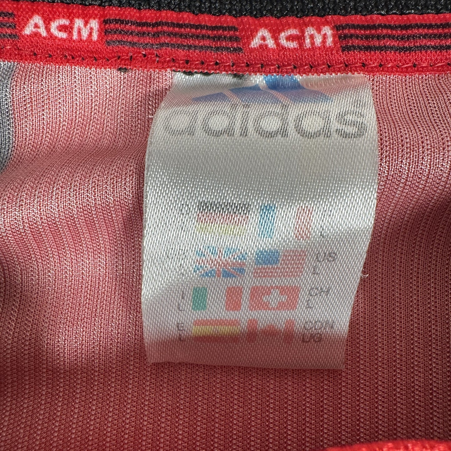 AC Milan 1998/1999 Home Football Shirt  Large