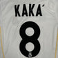 KAKA 8 Real Madrid 2009/2010 Home Football Shirt  Medium