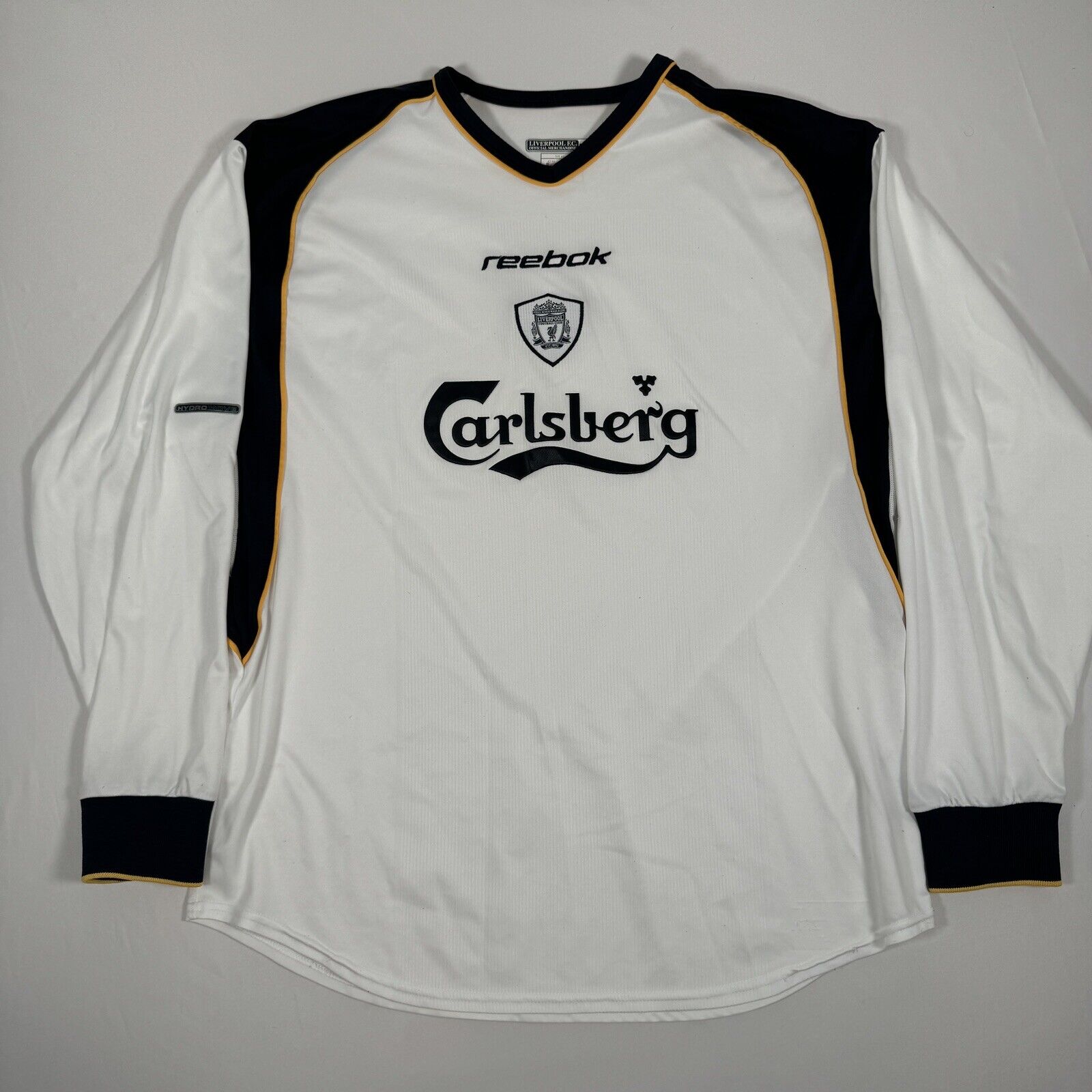 liverpool 2001 2002 2003 away long sleeve football shirt large2