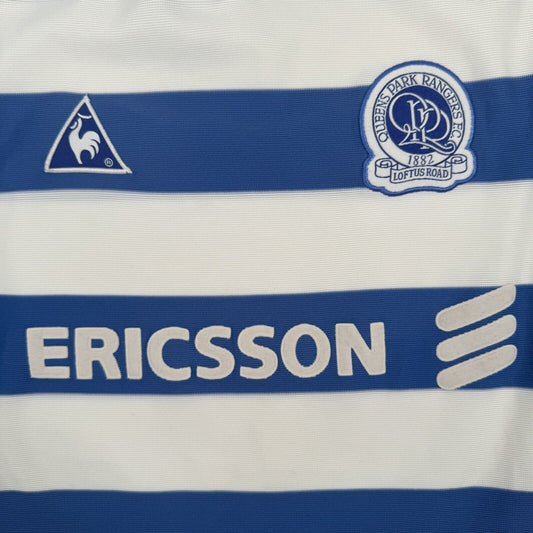 QPR Queens Park Rangers 2000/20001 Home Football Shirt Men’s Large - Football Shirt Kingdom