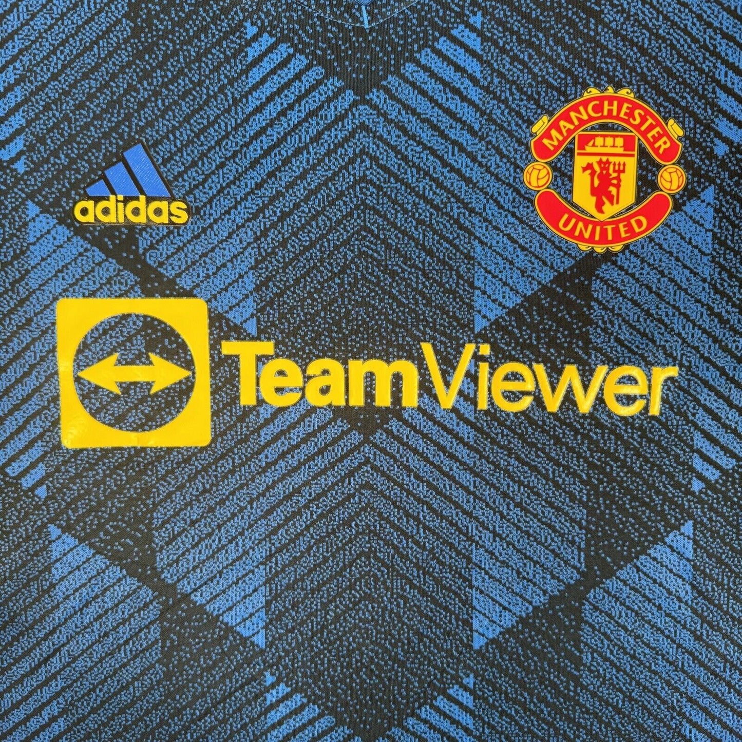 Manchester United 2021/2022 Third Football Shirt Player Spec XL - Football Shirt Kingdom