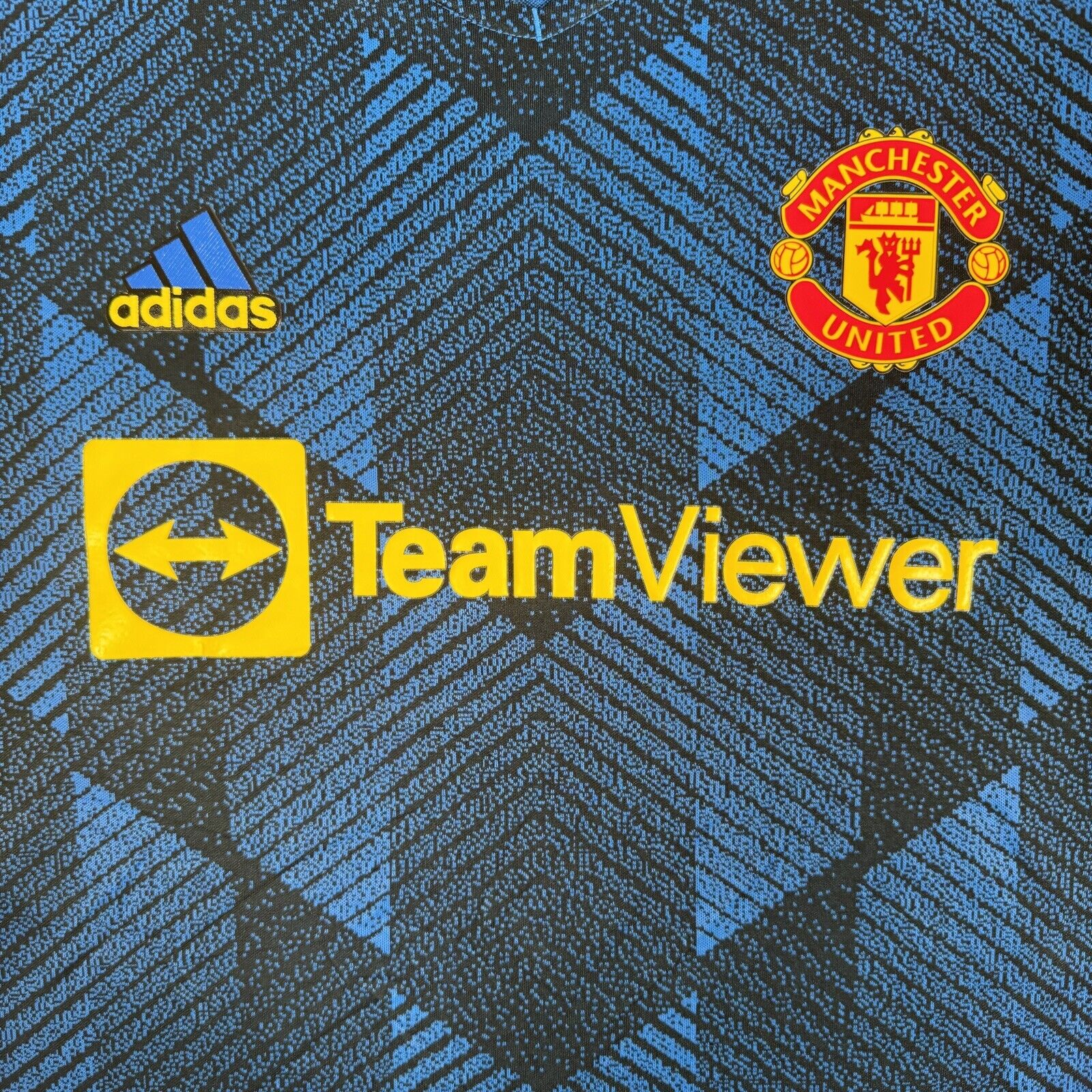 Manchester United 2021/2022 Third Football Shirt Player Spec XL - Football Shirt Kingdom