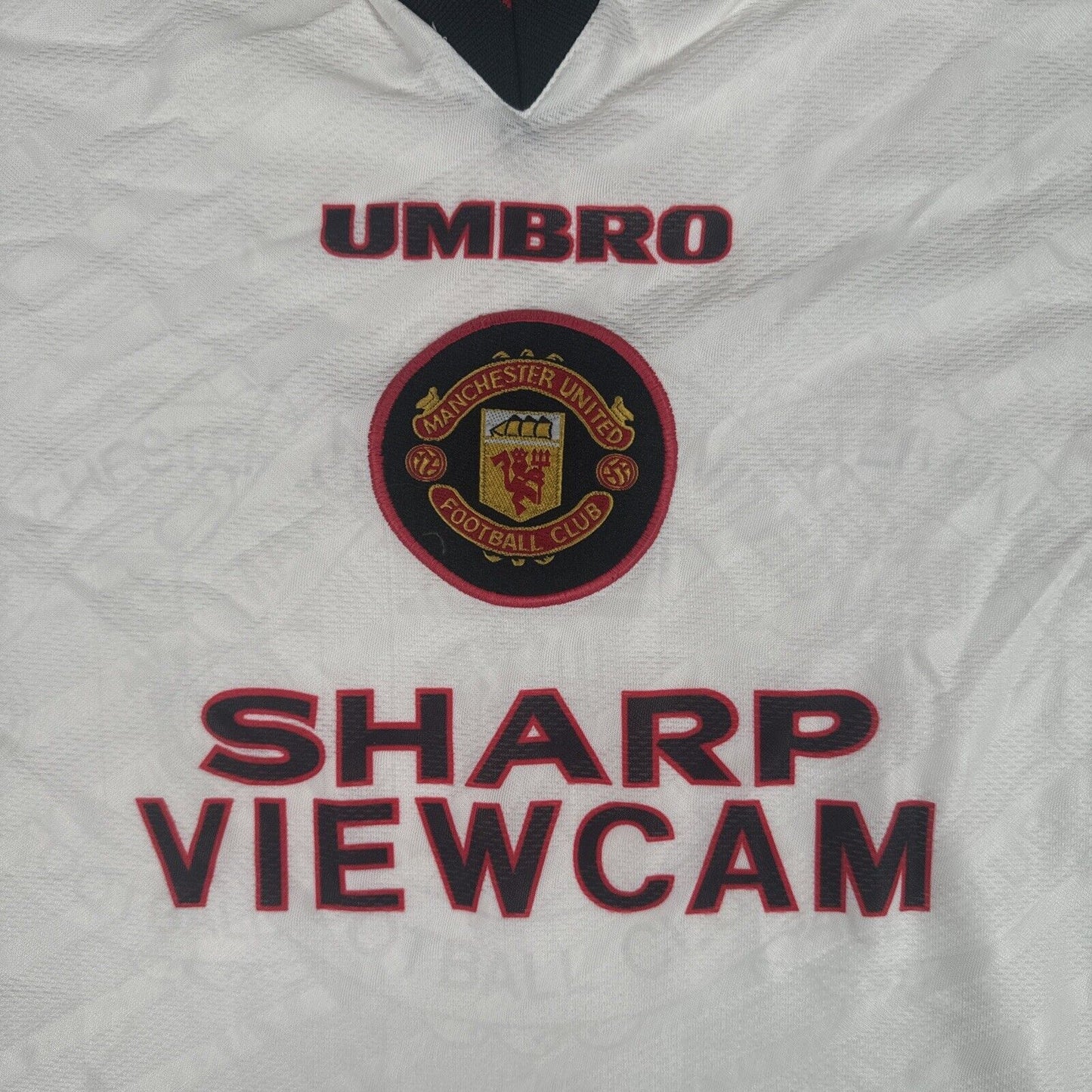 Manchester United 1996/1997 Away Football Shirt  Medium - Football Shirt Kingdom