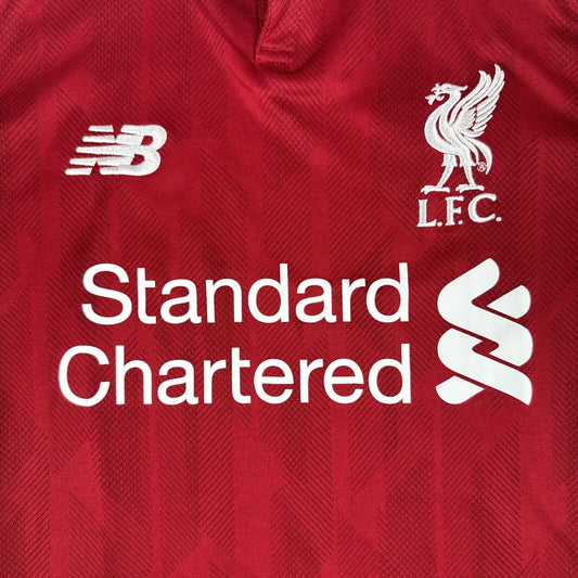 Liverpool 2018/2019 Home Football Shirt  Men’s Small - Football Shirt Kingdom