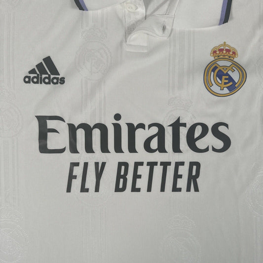 Real Madrid 2022/2023 Home Football Shirt  HEAT RDY Large