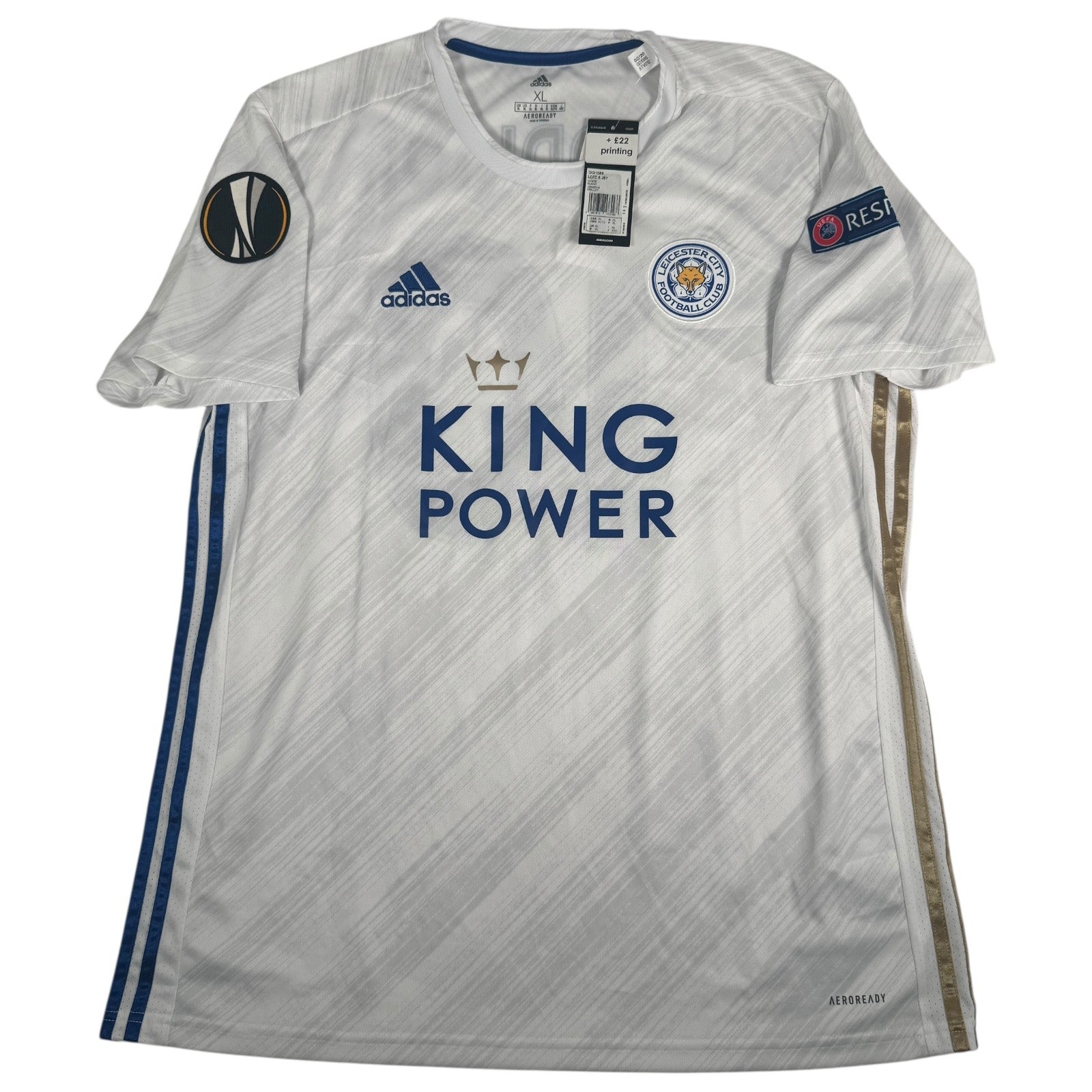 maddison 10 leicester city 2020 2021 away football shirt xl bnwt4
