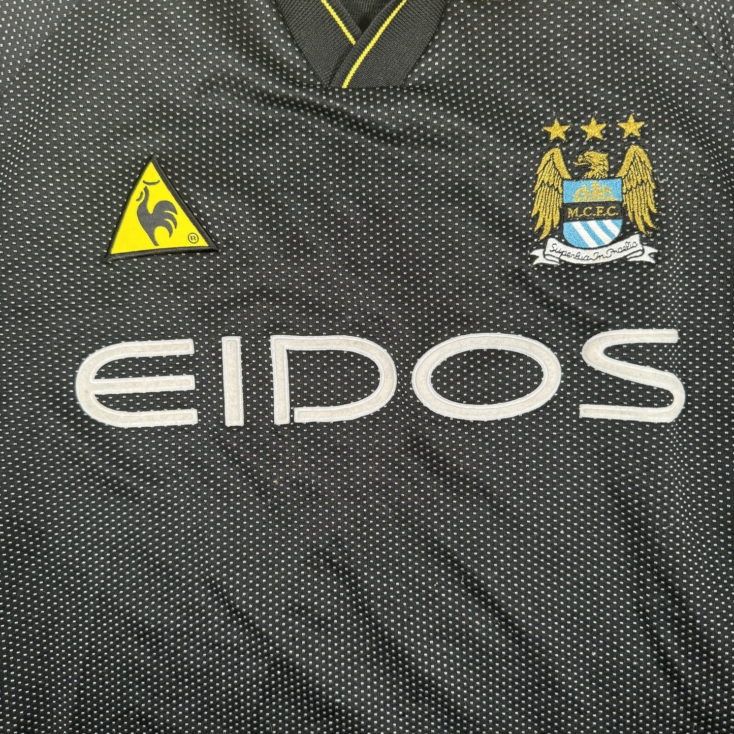 manchester city 1999 2000 goalkeeper football shirt men s large1