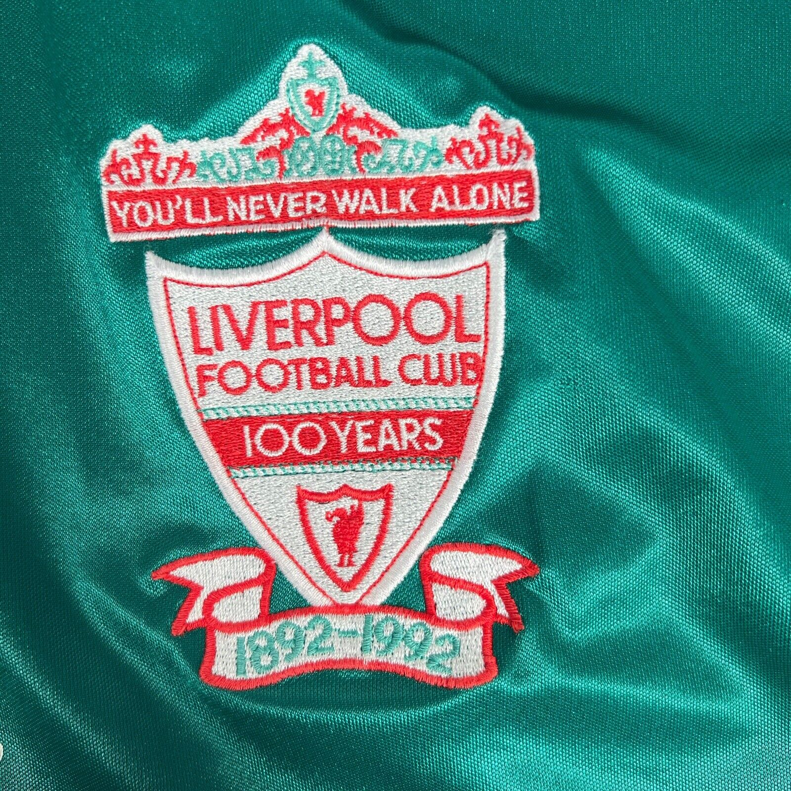 liverpool 1992 1993 away football shirt player spec long sleeve xl 14