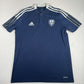 leeds united 2022 2023 blue adidas training football shirt medium2
