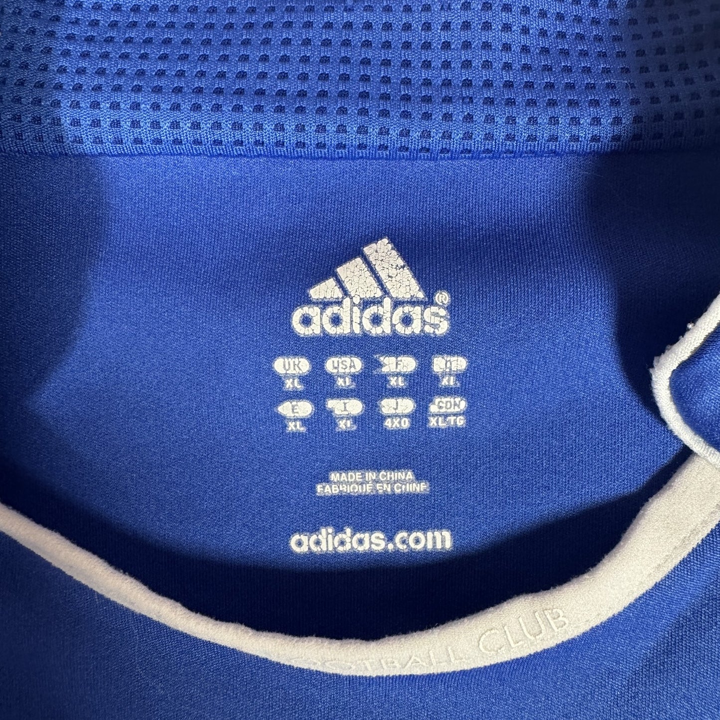 Chelsea 2006/2007/2008 Home Football Shirt  XL