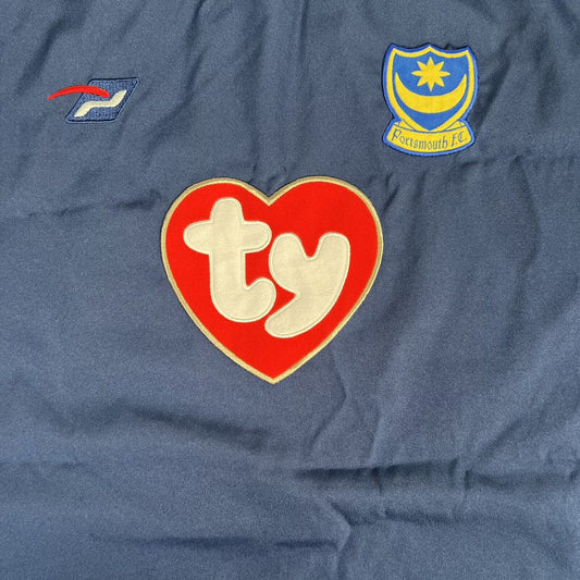 Portsmouth 2003/2004/2005 Away Football Shirt  2XL - Football Shirt Kingdom