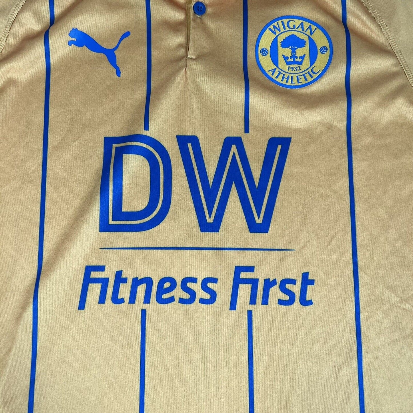 Wigan Athletic 2018/2019 Away Football Shirt  Men’s Large