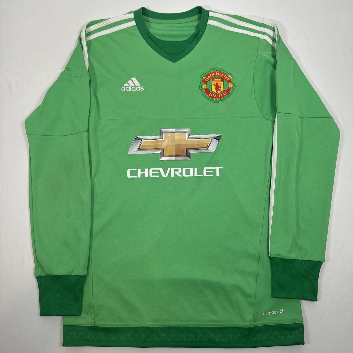 manchester united 2015 2016 goalkeeper football shirt men s small2