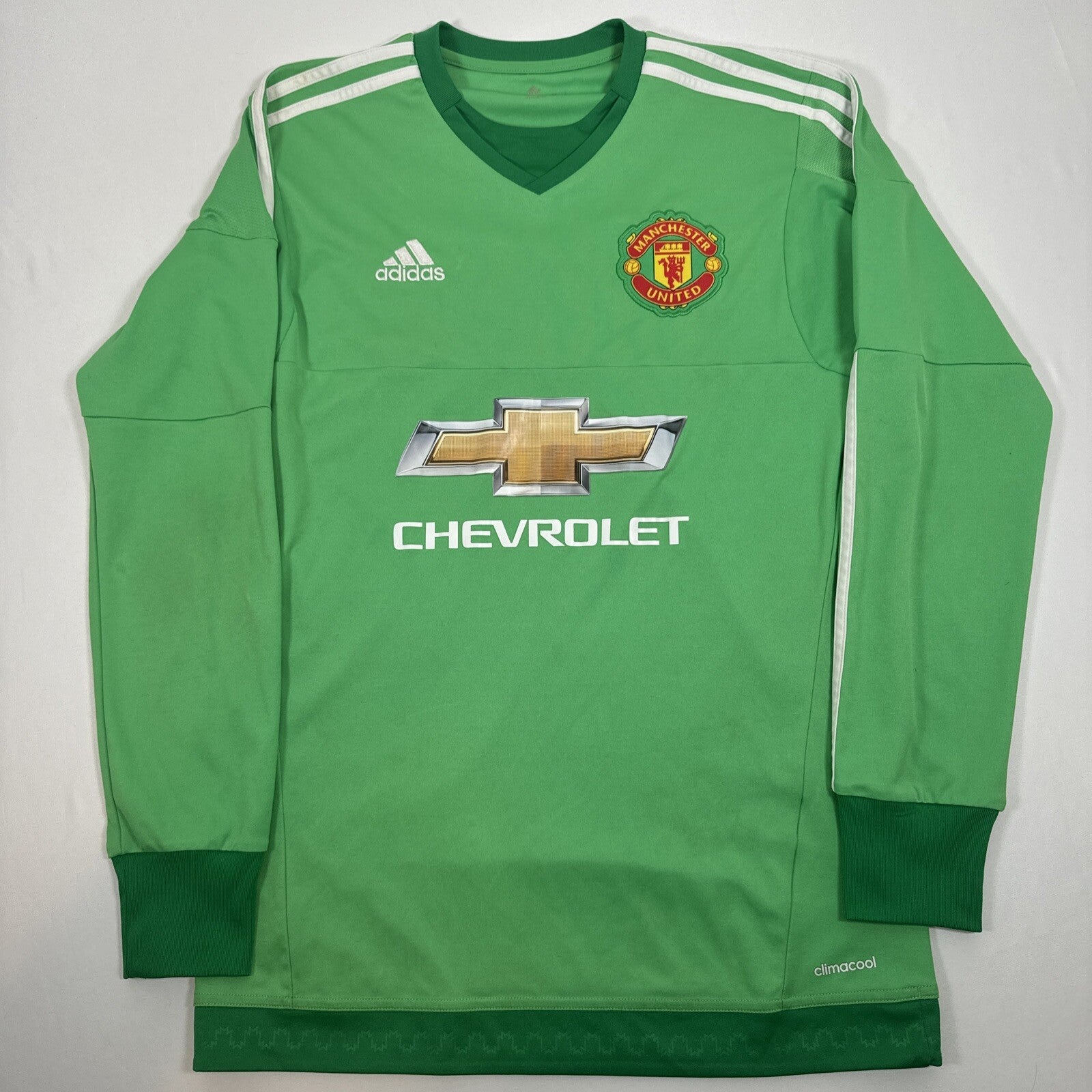 manchester united 2015 2016 goalkeeper football shirt men s small2