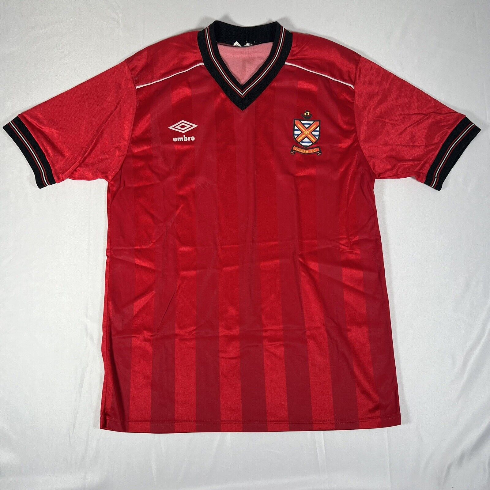 fulham 1985 1986 1987 away football shirt men s medium 12