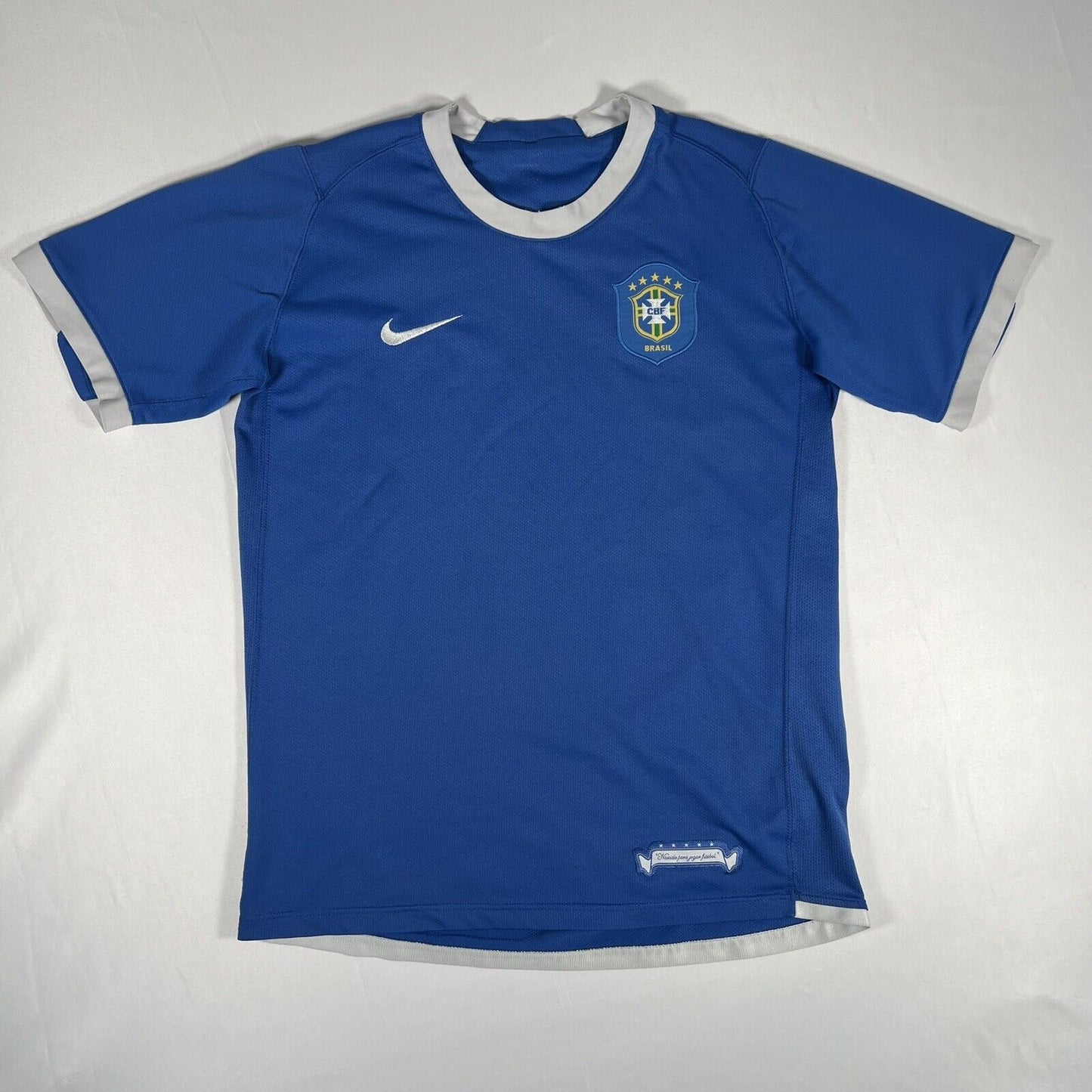 brazil 2006 2007 2008 away football shirt xl boys2