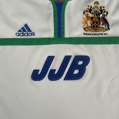 Wigan Athletic 2000/2001 Away Football Shirt XXL — front close-up