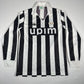 juventus 1989 1990 european home football shirt long sleeve large2