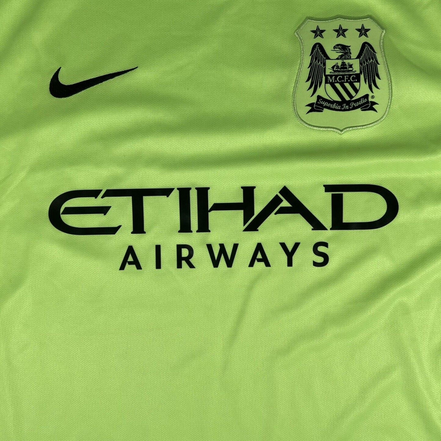 Manchester City 2015/2016 Third Football Shirt  Large - Football Shirt Kingdom