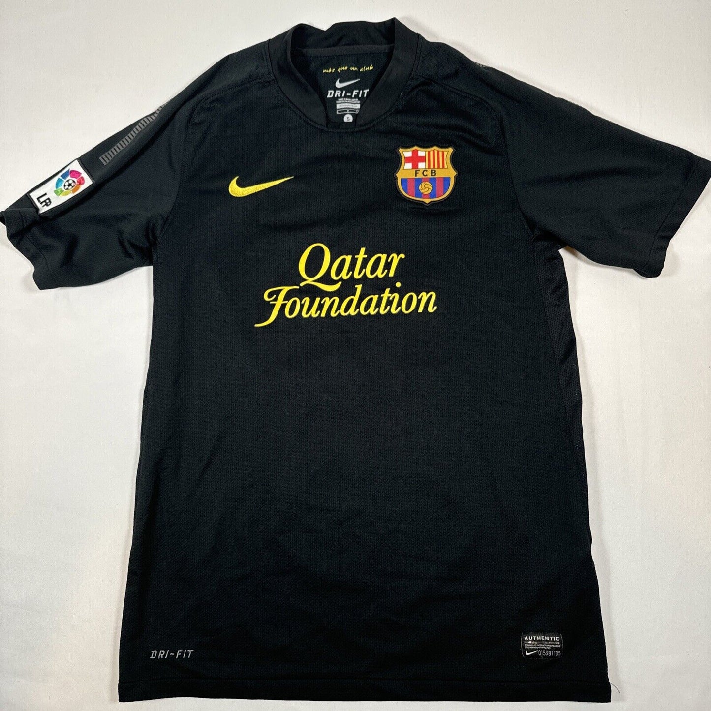 messi 10 barcelona 2011 2012 away football shirt men s small4