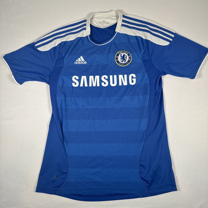 STURRIDGE 23 Chelsea 2011/2012 Home Football Shirt Medium — full front view