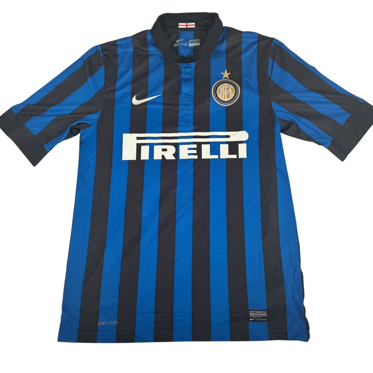 Inter Milan 2011/2012 Home Football Shirt  Medium