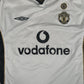 Manchester United 2001/2002 Away Third Football Shirt ReversibleCentenary Medium