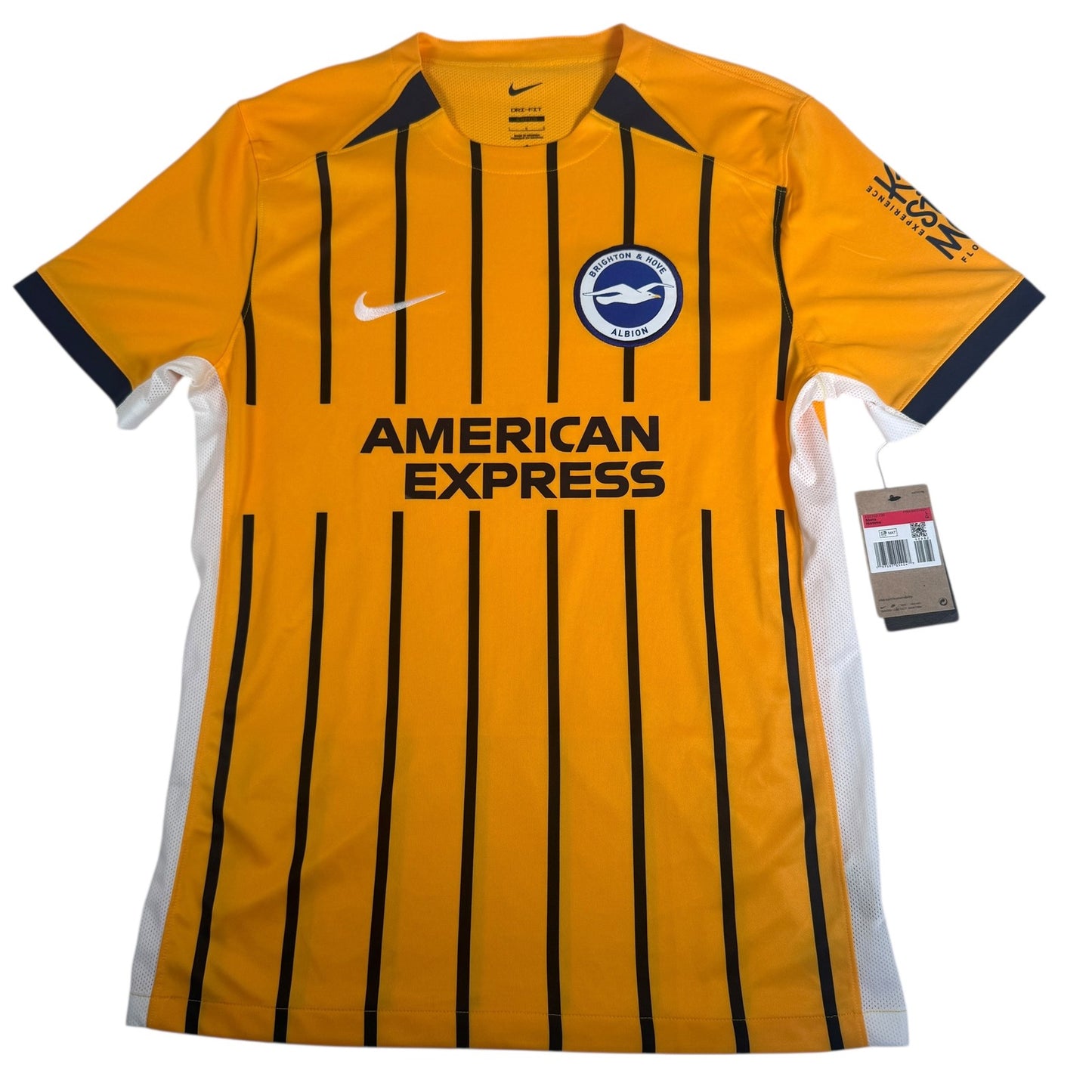 Brighton & Hove Albion 2024/2025 Away Football Shirt Large BNWT