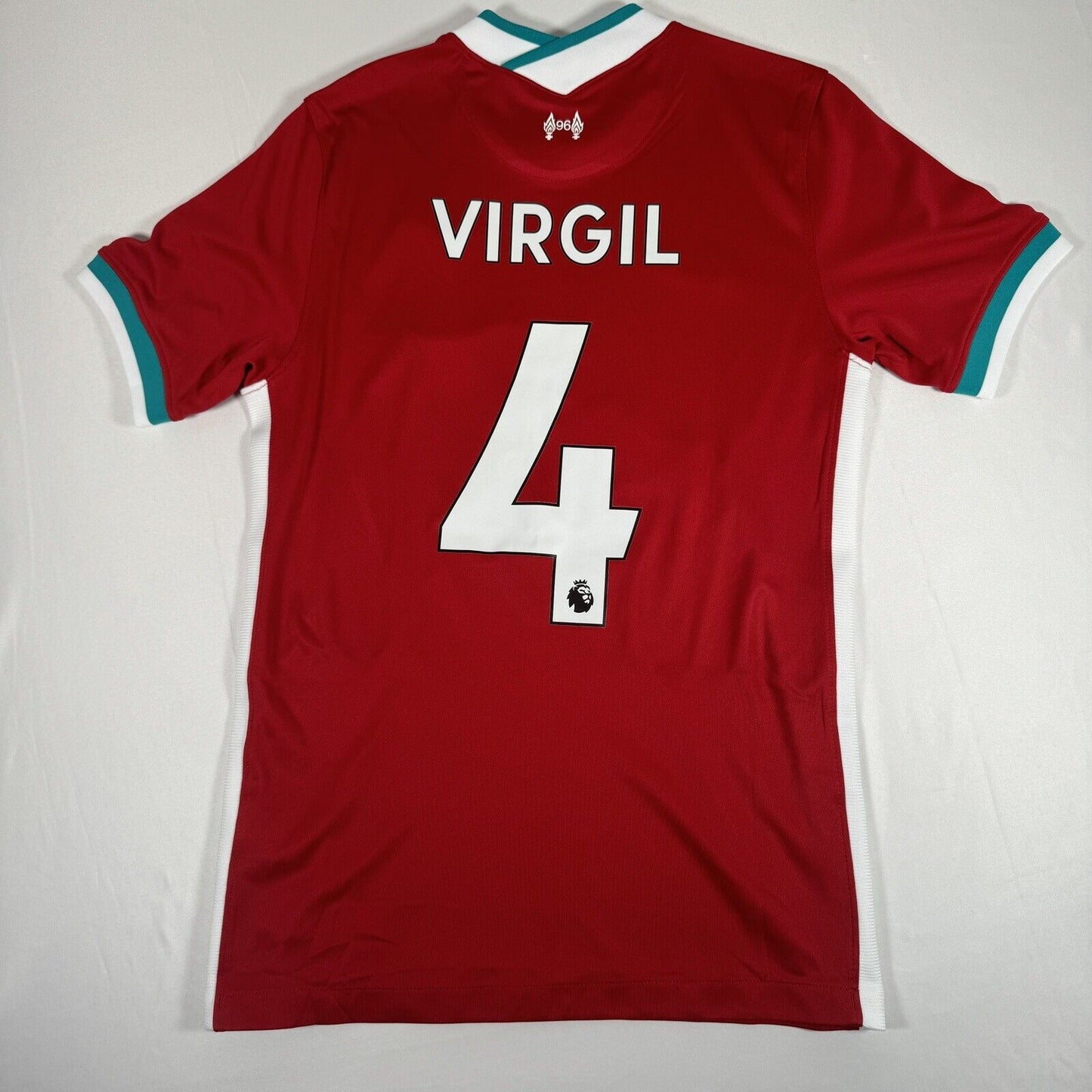 virgil 4 liverpool 2020 2021 home football shirt small3