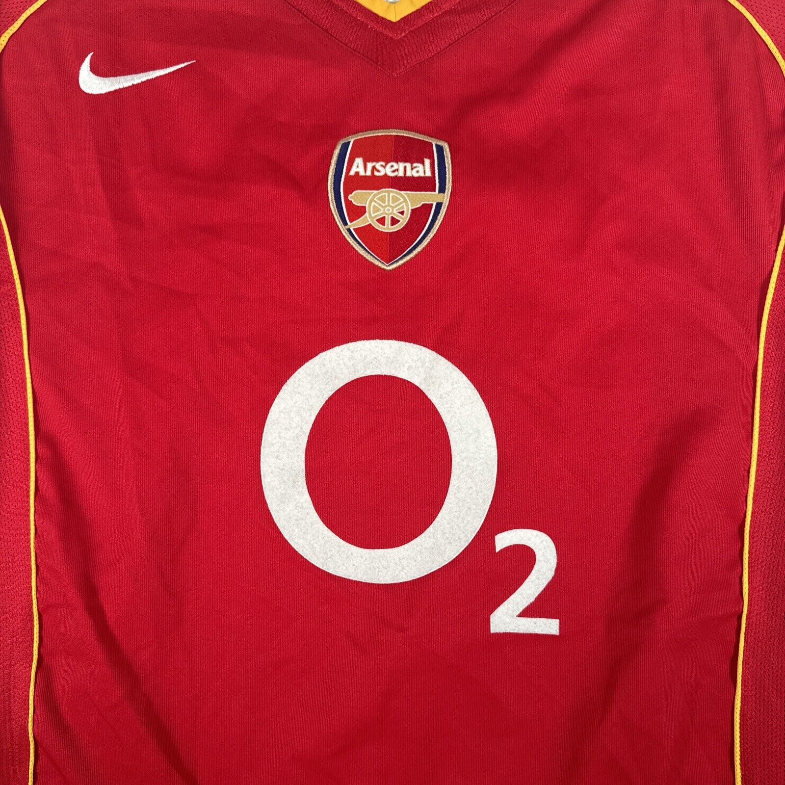 Arsenal 2004/2005 Home Football Shirt  Men’s XL - Football Shirt Kingdom