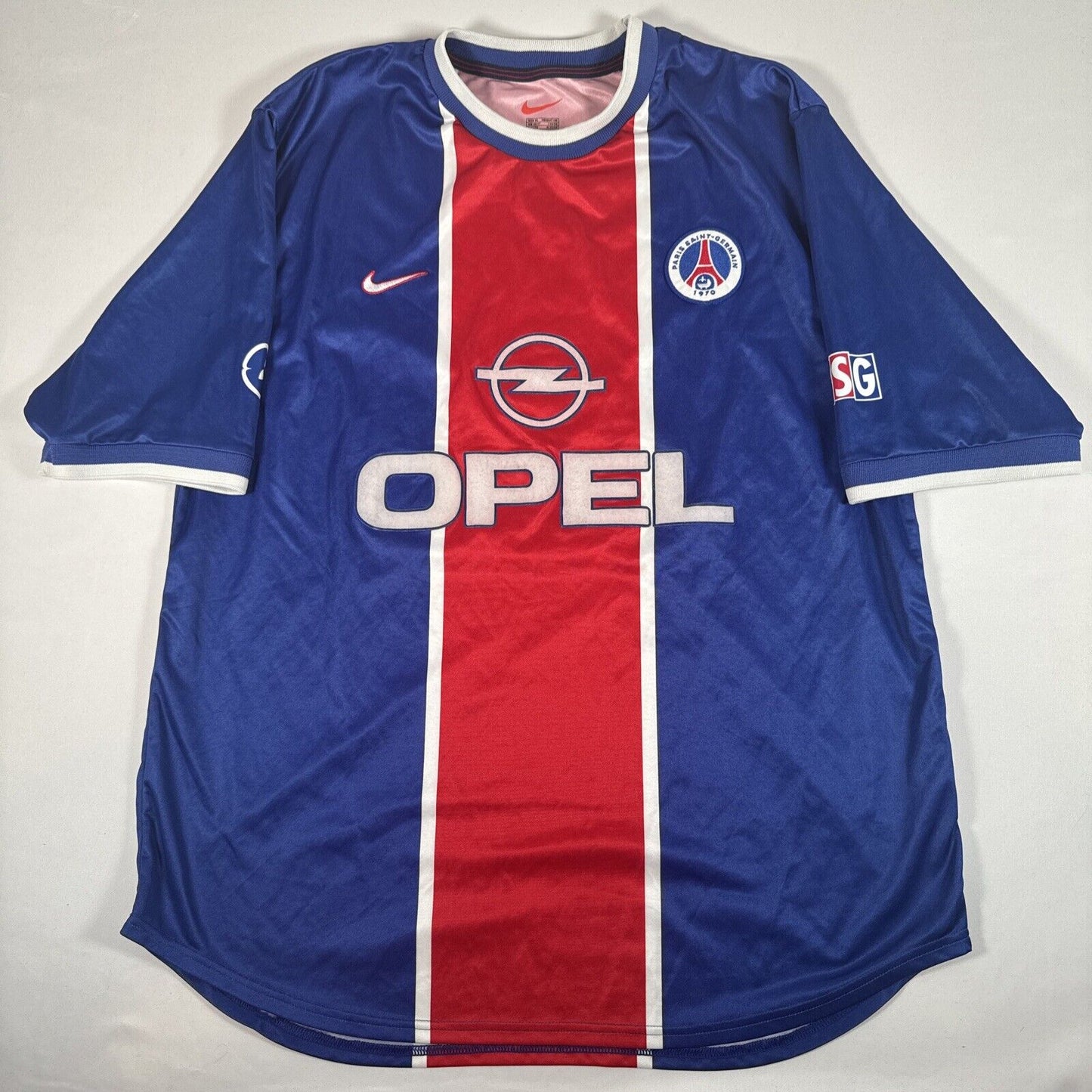 PSG Paris St Germain 1999/2000 Home Football Shirt  XL