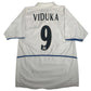 VIDUKA 9 Leeds United 2002/2003 Home Football Shirt  Large