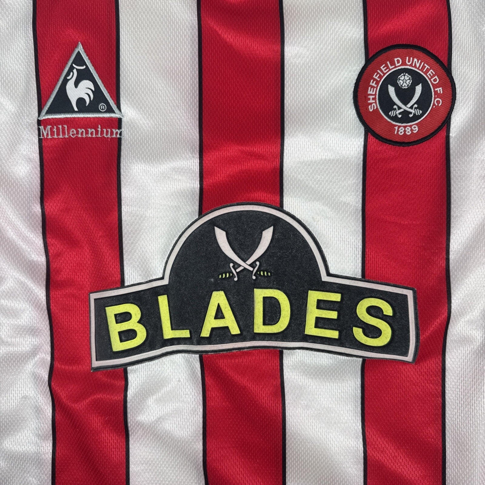 Sheffield United 1999/2000 Home Football Shirt Men’s Large - Football Shirt Kingdom