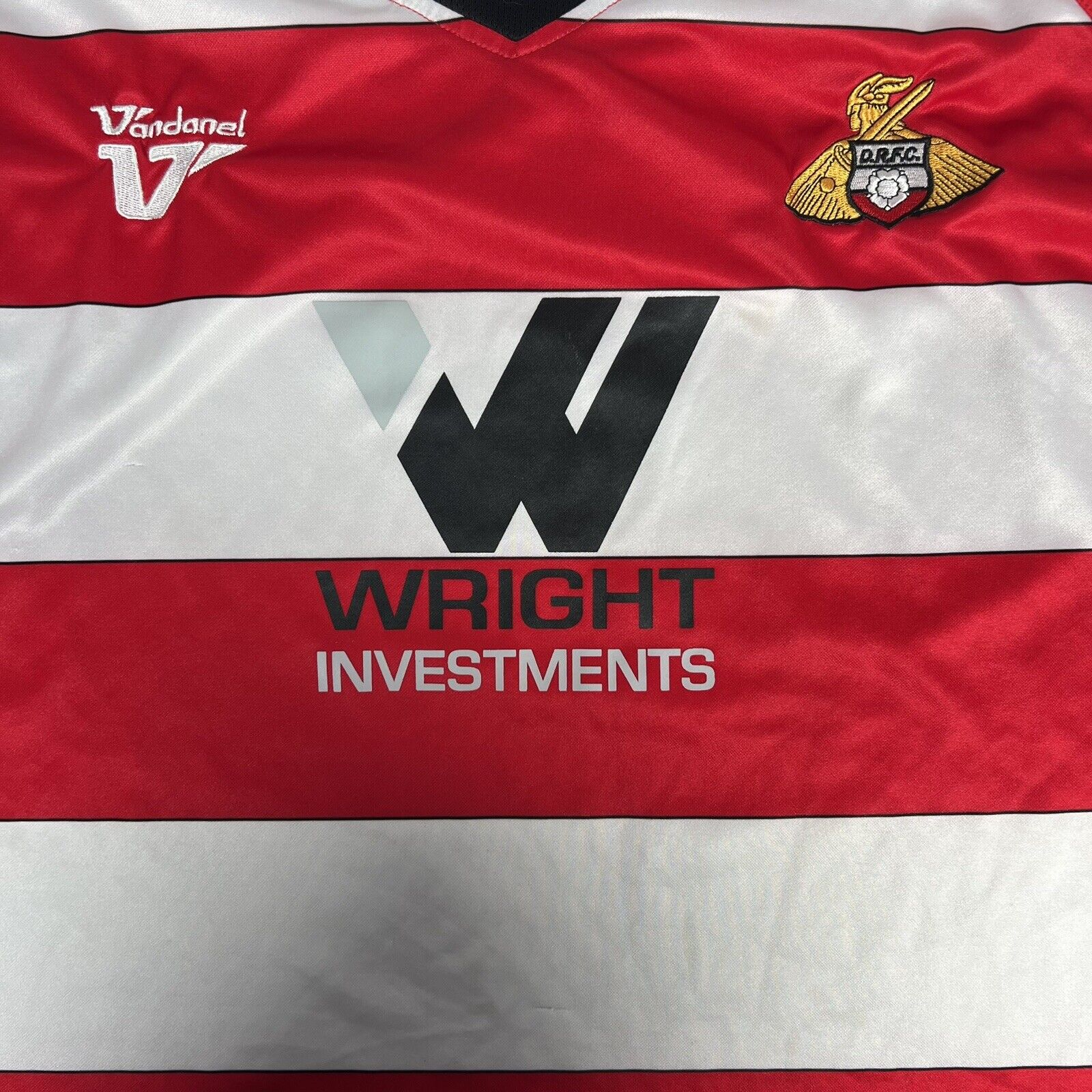 Doncaster Rovers 2009/2010 Home Football Shirt Size Men’s XXL - Football Shirt Kingdom