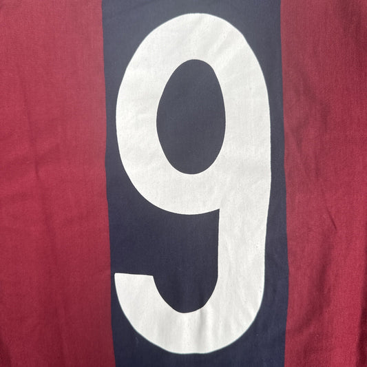 CRUYFF 9 Barcelona 1980s Meyba Home Football Shirt  Men’s Medium BNWT - Football Shirt Kingdom