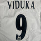 VIDUKA 9 Leeds United 2002/2003 Home Football Shirt  Large