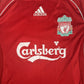 Liverpool 2006/2007/2008 Home Long Sleeve Football Shirt Small