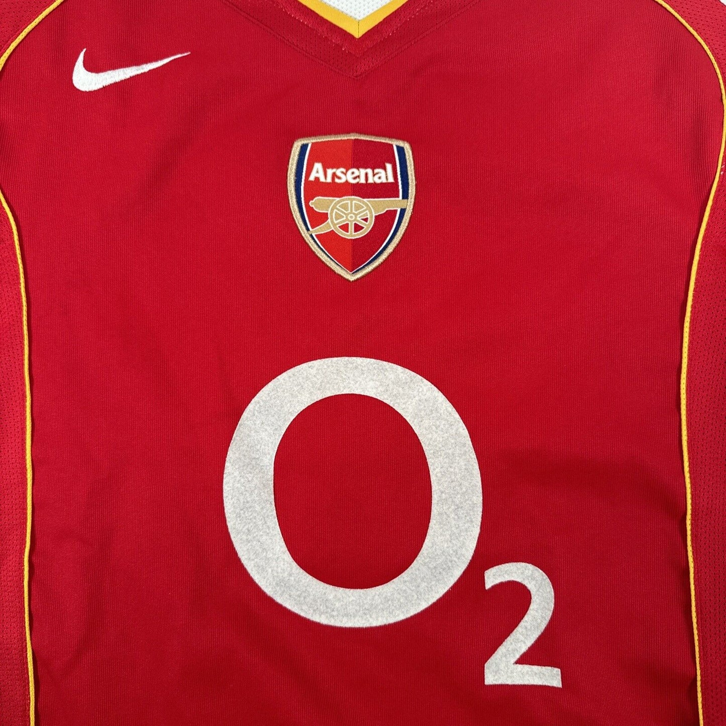 Arsenal 2004/2005 Home Football Shirt Men’s Small - Football Shirt Kingdom