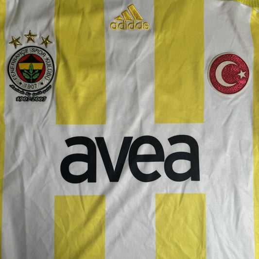 Fenerbahce 2007/2008 Centenary Away Football Shirt XL - Football Shirt Kingdom