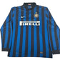 Inter Milan 2011/2012 Home Long Sleeve Football Shirt  XL