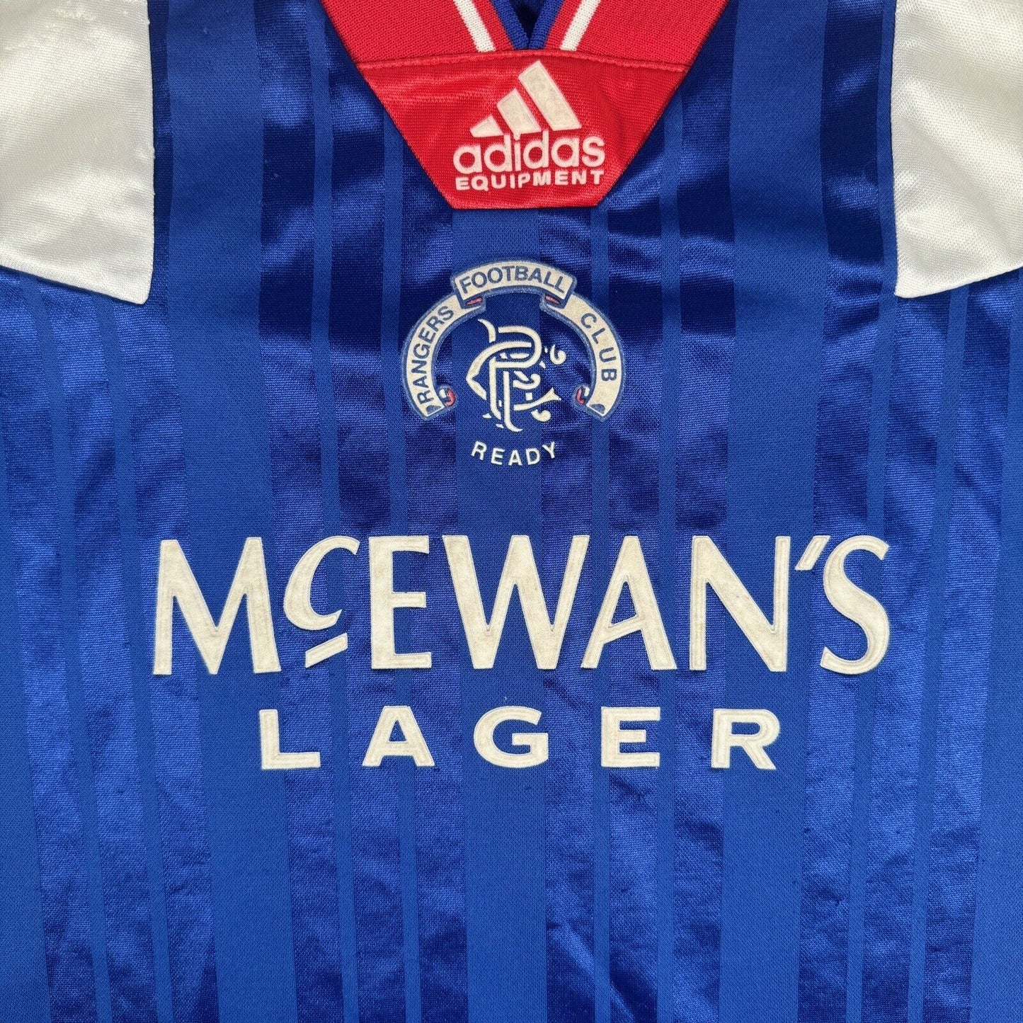 Rangers 1992/1993/1994 Home Football Shirt Men’s Medium - Football Shirt Kingdom