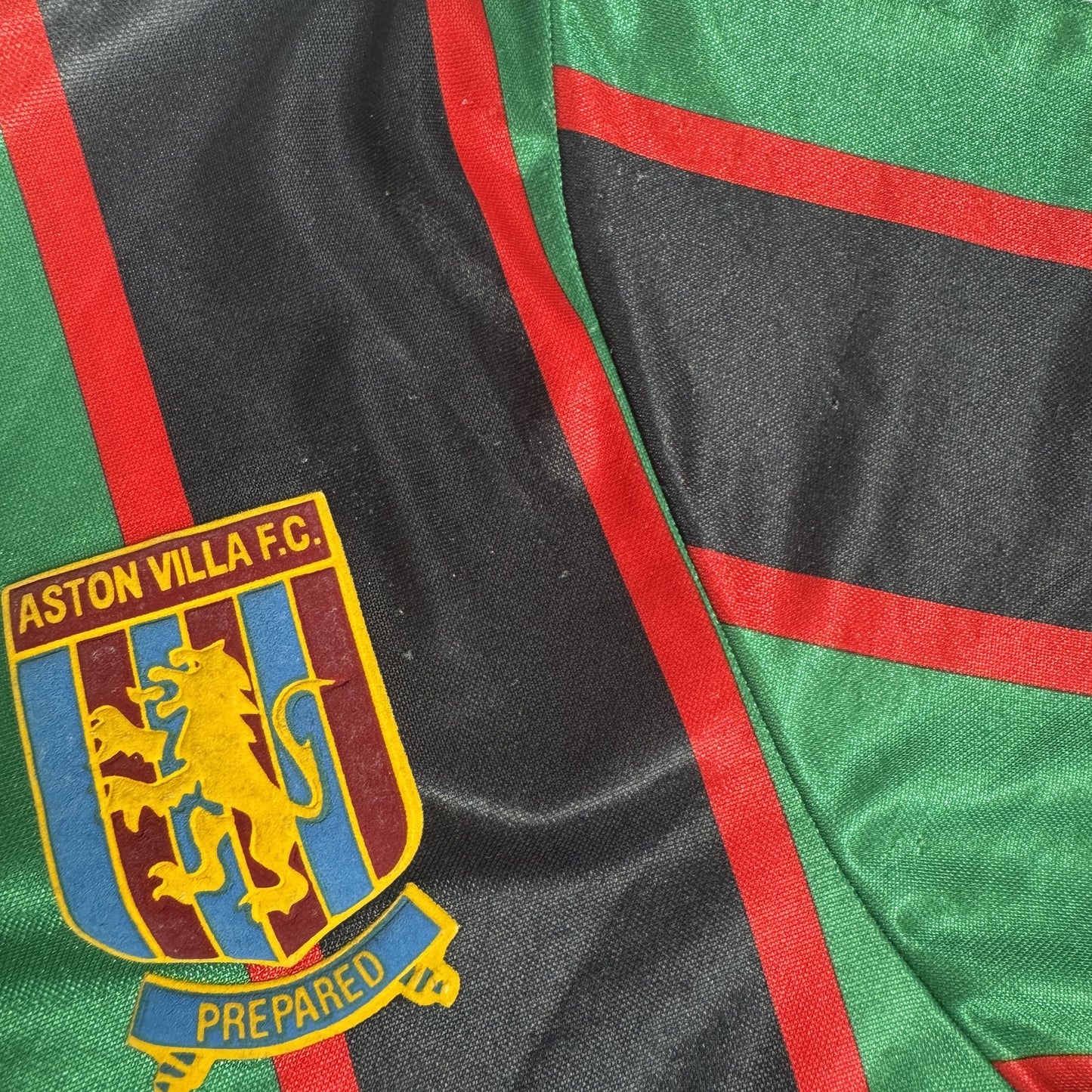 Aston Villa 1993/1994/1995 Away Football Shirt  Large