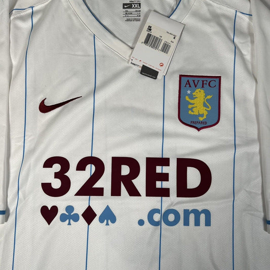 BARRY 6 Aston Villa 2007/2008 Away Football Shirt BNWT 2XL - Football Shirt Kingdom