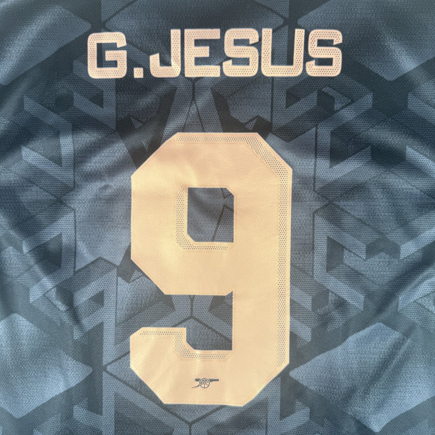 JESUS 9 Arsenal 2022/2023 Away Football Shirt  Large